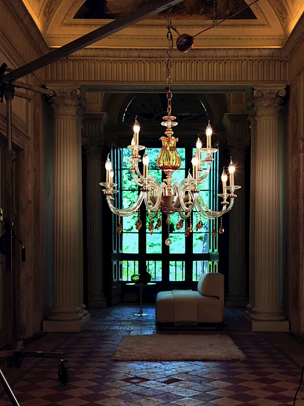 Wandleuchte mit Swarovski-Kristallen Flora A2 Euroluce Lampadari Fabrik EUROLUCE LAMPADARi aus Italien. Foto №2