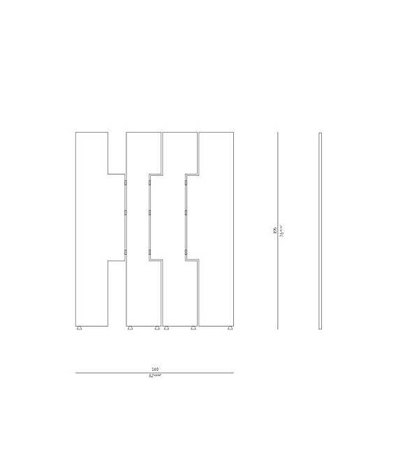 Bildschirm ROSSATO RHC-29 Fabrik ROSSATO aus Italien. Foto №6