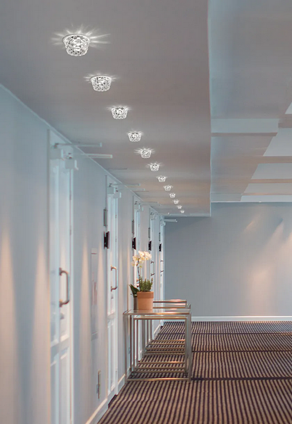 Eingelassene LED-Deckenstrahler aus Aluminium AXOLIGHT Fedora FA FEDORA Fabrik Axolight aus Italien. Foto №3