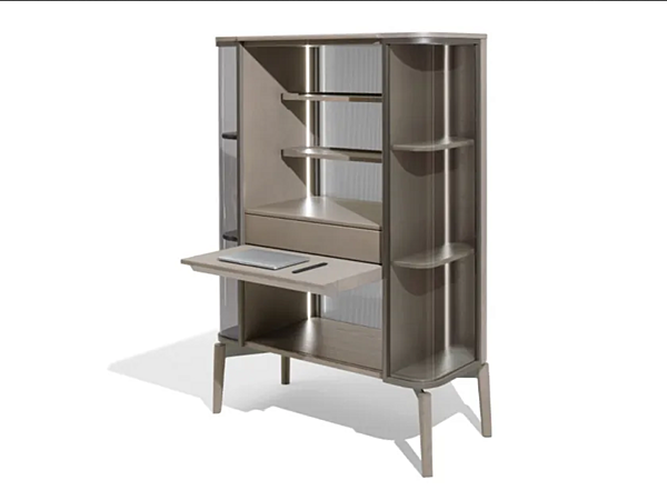 Vitrine aus Holz und Glas GIORGETTI Shibusa 86100, 86105, 86110, 86115 Fabrik GIORGETTI aus Italien. Foto №3
