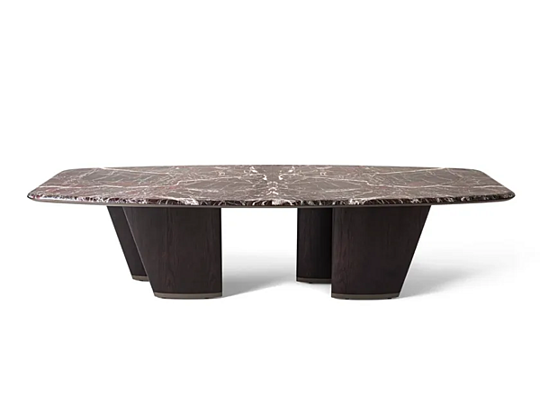 Marmor Tisch in Fassform Mistral GIORGETTI Fabrik GIORGETTI aus Italien. Foto №1