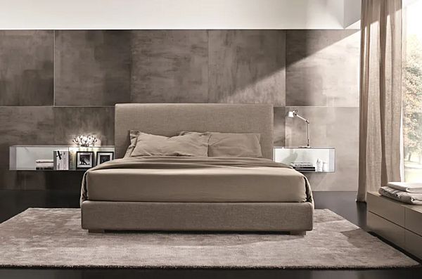 Doppelbett mit hohem Kopfteil Mono Alto Duomo Design Fabrik Duomo Design aus Italien. Foto №3