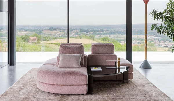 Modularsofa mit abnehmbarem Bezug Flou MyPlace Fabrik Flou aus Italien. Foto №12