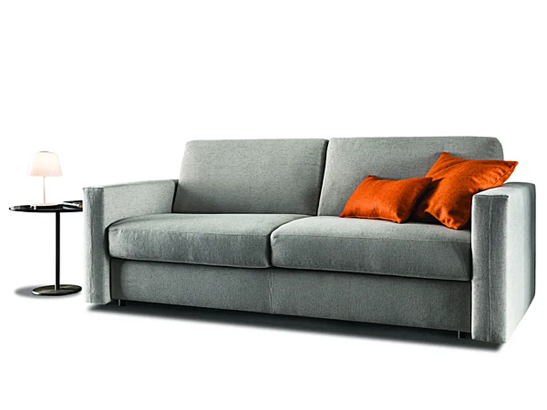 Sofa-Bett aus Leder oder Stoff VIBIEFFE 2200 Squadroletto Fabrik VIBIEFFE aus Italien. Foto №1