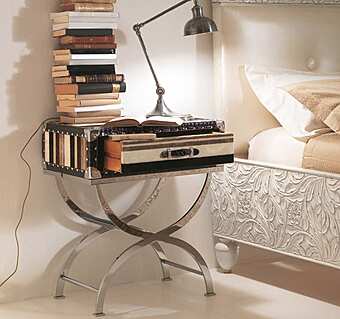 Nachttisch mit Schubladen aus Holz Bizzotto Italia 559