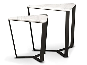 Marmor Beistelltisch Morgan FORMITALIA Morgan-SideTables, Morgan-SideTables-B