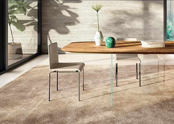 Holztisch mit Glasplatte in Fassform LAGO Air Soft 2210W 2210W Fabrik LAGO aus Italien. Foto №2
