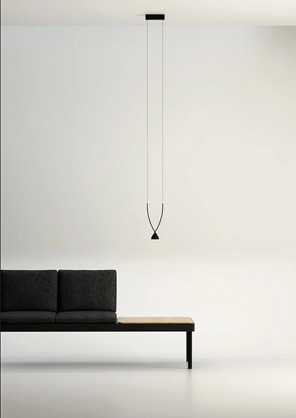 Pendelleuchte aus recyceltem Glas und Nylon AXOLIGHT Jewel Fabrik Axolight aus Italien. Foto №4