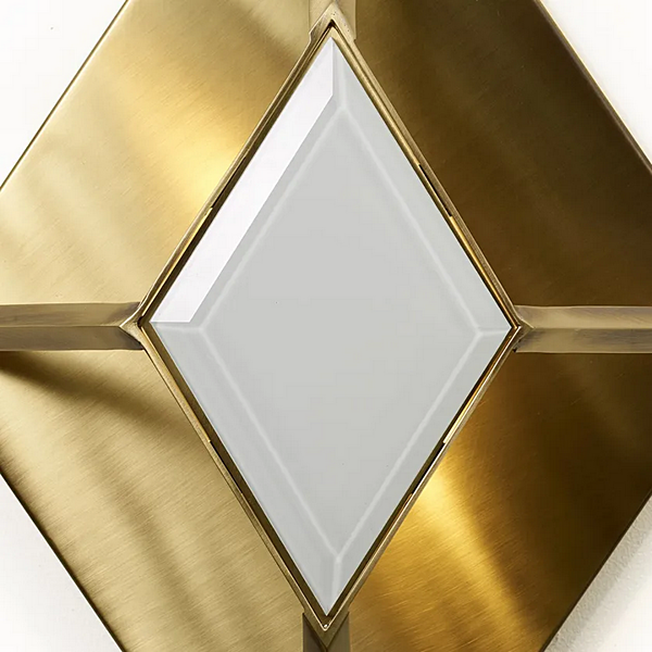 Wandleuchte aus Glas mit goldenen Akzenten MARIONI VIVIEN 02890 Fabrik MARIONI aus Italien. Foto №4
