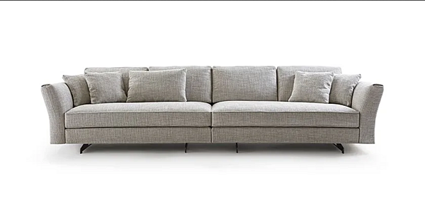 Ecksofa aus Stoff mit abnehmbarem Bezug Frigerio Davis Wave Fabrik Frigerio aus Italien. Foto №2