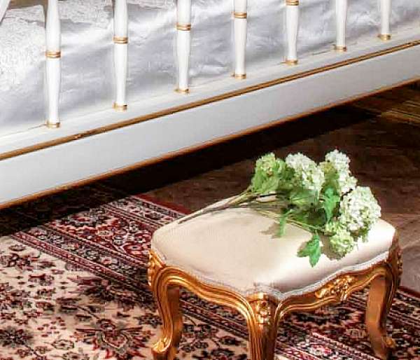 Poof ASNAGHI INTERIORS IT3007 New classic collection