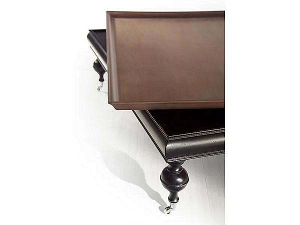 Quadratischer Couchtisch aus Massivholz MARIONI THOR 02074 Fabrik MARIONI aus Italien. Foto №4