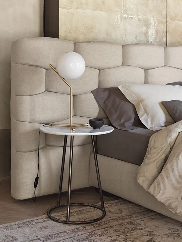 Runder Couchtisch aus Marmor Flou Angle Fabrik Flou aus Italien. Foto №2
