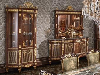 Vitrine aus Holz und Glas Modenese Luxury Interiors 14648 14649 Vitrine aus Holz und Glas Modenese Luxury Interiors 14648 14649 Fabrik MODENESE GASTONE aus Italien