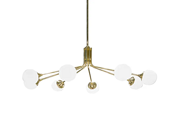 Metallpendelleuchte Winter FORMITALIA Fabrik FORMITALIA aus Italien