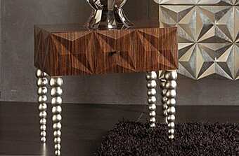 Holztisch mit Schubladen DIAMOND Bizzotto Italia