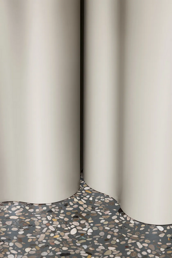 Ovaler Tisch mit Polyurethanbasis und lackierter MDF-Oberfläche Teatro Magico Saba Fabrik SABA aus Italien. Foto №10