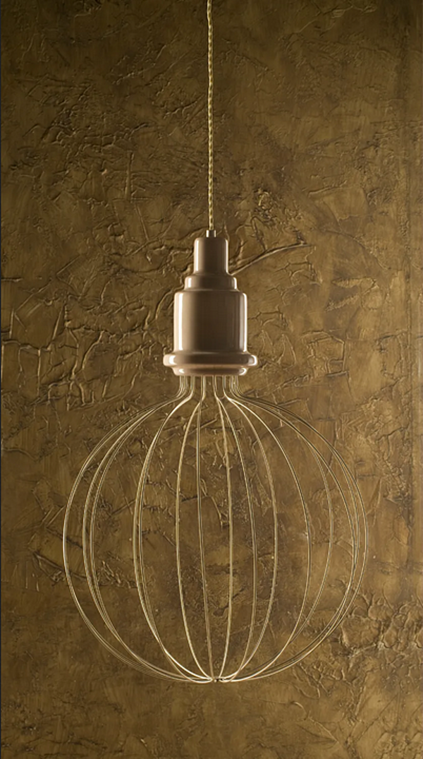 Keramische Pendelleuchte Edison Small B MARIONI 02190MB Fabrik MARIONI aus Italien. Foto №5
