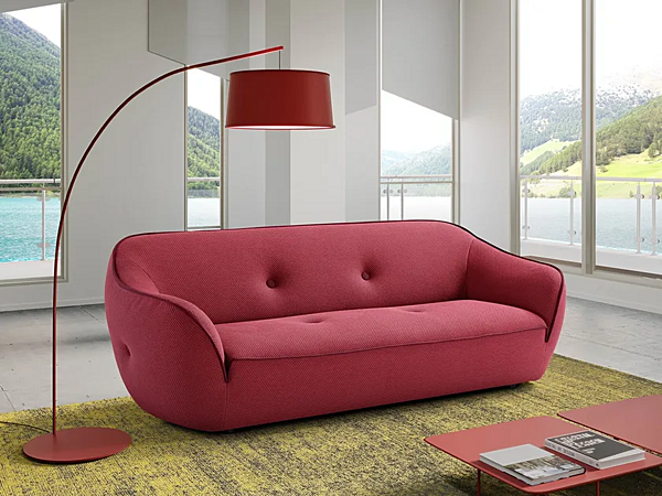 Sofa aus dehnbarem Stoff Bebop Egoitaliano Fabrik Egoitaliano aus Italien. Foto №4