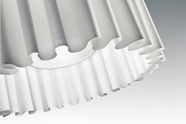 Pendelleuchte aus Trevira CS mit fluoreszierendem Licht AXOLIGHT Fabrik Axolight aus Italien. Foto №3