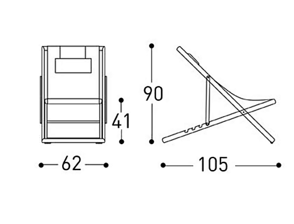 Klappstuhl aus pulverbeschichtetem Aluminium mit weicher Rückenlehne VARASCHIN CLEVER 229SD5 Fabrik VARASCHIN aus Italien. Foto №15