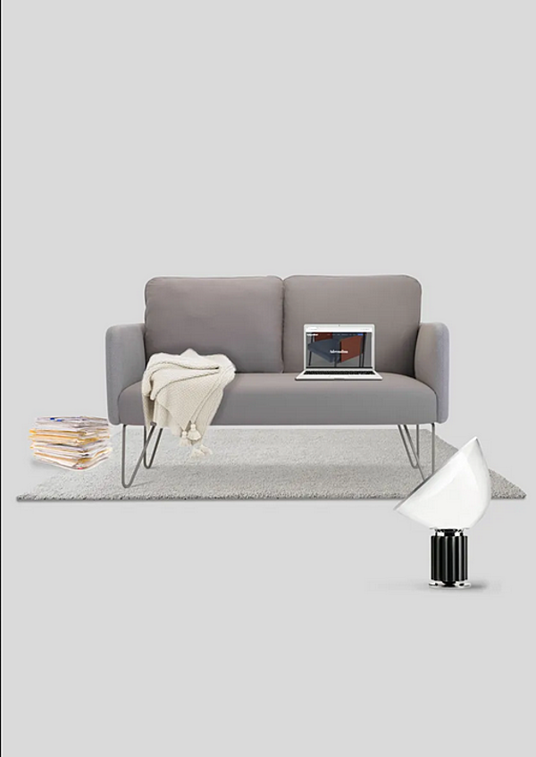 Zweisitzer Sofas aus Stoff Doumo Adrenalina IMB1071341 Fabrik ADRENALINA aus Italien. Foto №3