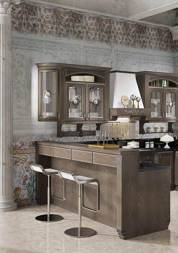 Küche HOME CUCINE GOLD ELITE03 Fabrik HOME CUCINE aus Italien. Foto №5