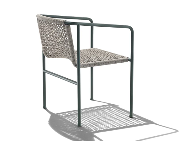 Gartenstuhl aus Edelstahl und Kunststoff Ottavia FLEXFORM 2A0B1 Fabrik FLEXFORM aus Italien. Foto №3