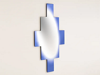 Wandspiegel aus Glas Driade Eidard Fabrik Driade aus Italien