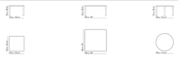 Rechteckiger Holztisch Kobo FLEXFORM Fabrik FLEXFORM aus Italien. Foto №6