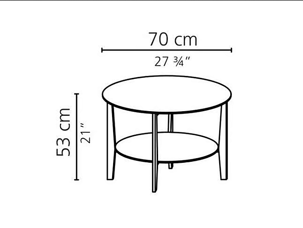 Runder Couchtisch aus Marmor CASAMILANO DUPRE Fabrik CASAMILANO aus Italien. Foto №4