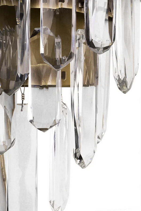 Wandlampe aus Messing mit Kristallen BRABBU Naicca Fabrik BRABBU aus Italien. Foto №4
