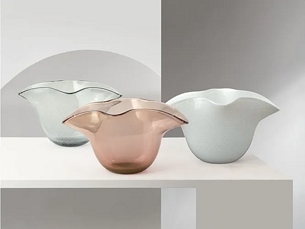 Blumenvasen aus geblasenem Glas Atena GIORGETTI GA251G, GA252G, GA253G Fabrik GIORGETTI aus Italien. Foto №3