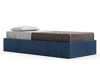 Sommier aus Holz mit gepolsterter Rückwand Nidi Fabrik nidi aus Italien