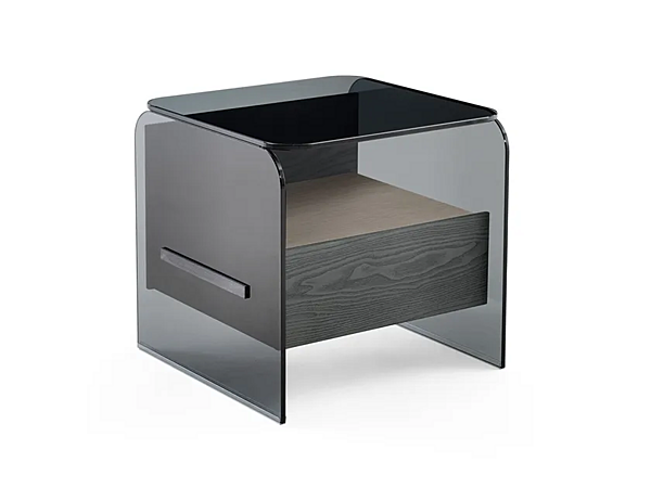 Rechteckiger Nachttisch aus Esche mit Schubladen Gallotti&Radice HOLLY Fabrik Gallotti & Radice aus Italien. Foto №3