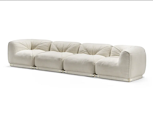 Modularer 4-Sitzer Stoffsofa Leisure GHIDINI1961 LB209XX104 Fabrik GHIDINI1961 aus Italien. Foto №1