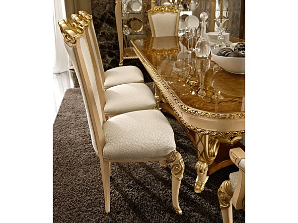 Polsterstuhl Harmony aus Stoff A.R. Arredamenti 310/I Fabrik A.R.ARREDAMENTI SRL aus Italien. Foto №3