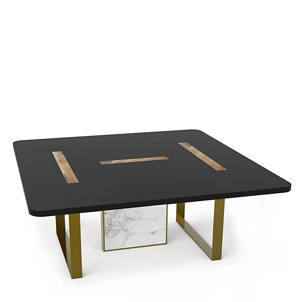 Quadratischer Esstisch aus Holz Tyron MARIONI 02844 Fabrik MARIONI aus Italien. Foto №2