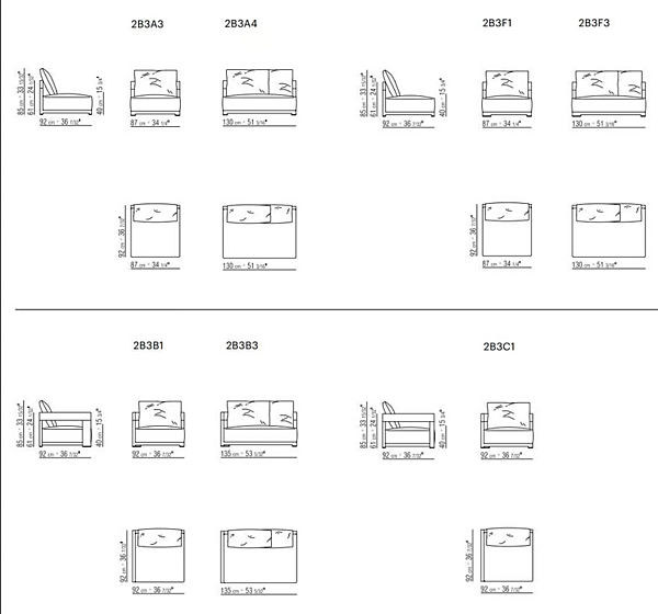 Ecksofa für den Garten aus Stoff FLEXFORM MILOS Fabrik FLEXFORM aus Italien. Foto №8