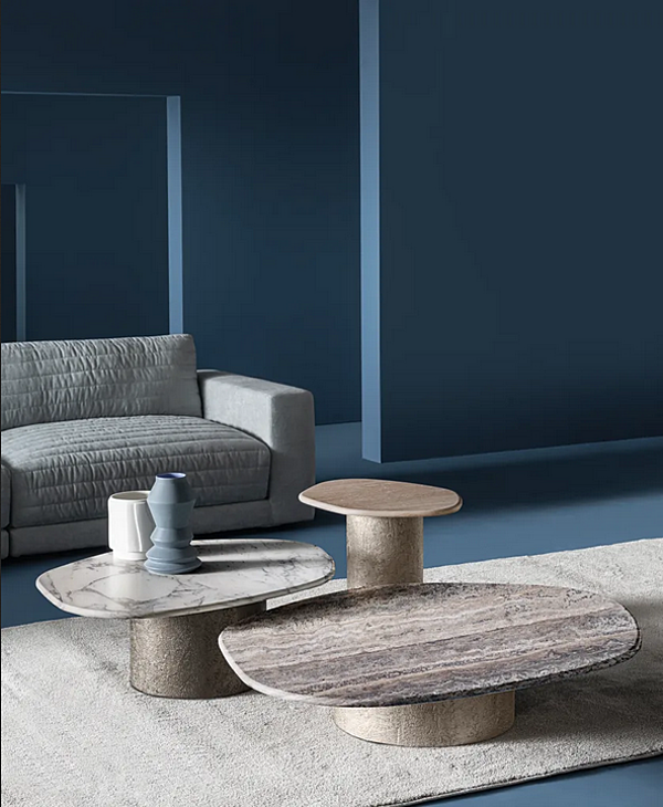 Niedriger handgefertigter Couchtisch aus Holz CASAMILANO ATOLLO Fabrik CASAMILANO aus Italien. Foto №6