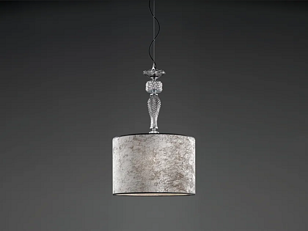 Pendelleuchte aus Stoff Euroluce Lampadari TooChic S1 Shade Fabrik EUROLUCE LAMPADARi aus Italien. Foto №1