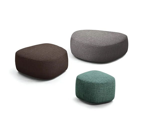 Pouf mit abnehmbarem Bezug Pierre Flou Fabrik Flou aus Italien. Foto №6