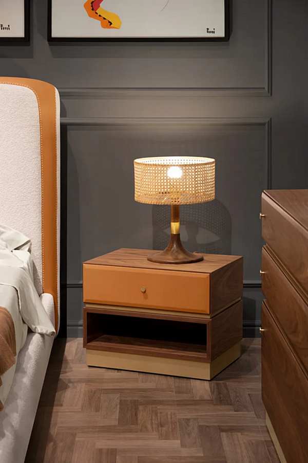 Holz Nachttisch Clarissa FORMITALIA Fabrik FORMITALIA aus Italien. Foto №3