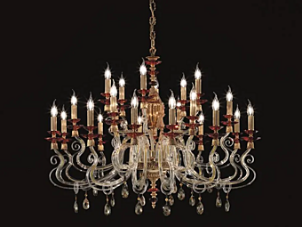 Kronleuchter mit Swarovski-Kristallen Elsa Sonderedition L12 6 6 Euroluce Lampadari