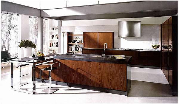 Küche ASTER CUCINE Contempora-12 Fabrik Aster Cucine aus Italien. Foto №1