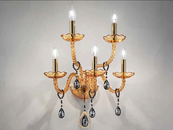 Wandleuchte mit Swarovski-Kristallen Euroluce Lampadari TooChic A5