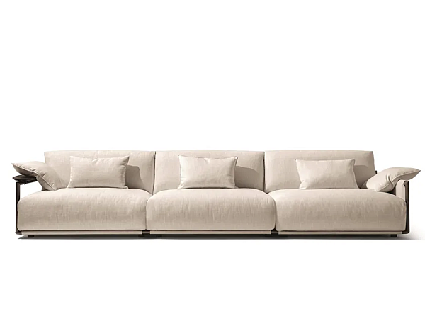 Dreisitzer Stoffsofa mit weicher Rückenlehne GIORGETTI ADAM Fabrik GIORGETTI aus Italien. Foto №1