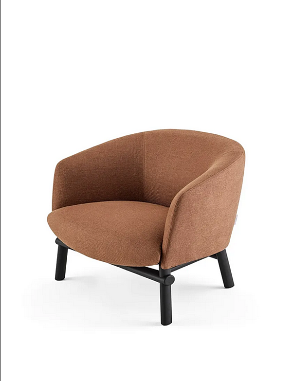 Stoffarmstuhl mit Armlehnen von Gallotti Radice Livre Armchair Fabrik Gallotti & Radice aus Italien. Foto №2