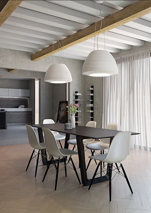 Pendelleuchte aus Stoff Bell AXOLIGHT Fabrik Axolight aus Italien. Foto №12