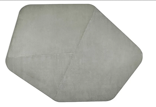 Einfarbiger Teppich aus Wolle Gallotti&Radice Resia Fabrik Gallotti & Radice aus Italien. Foto №2